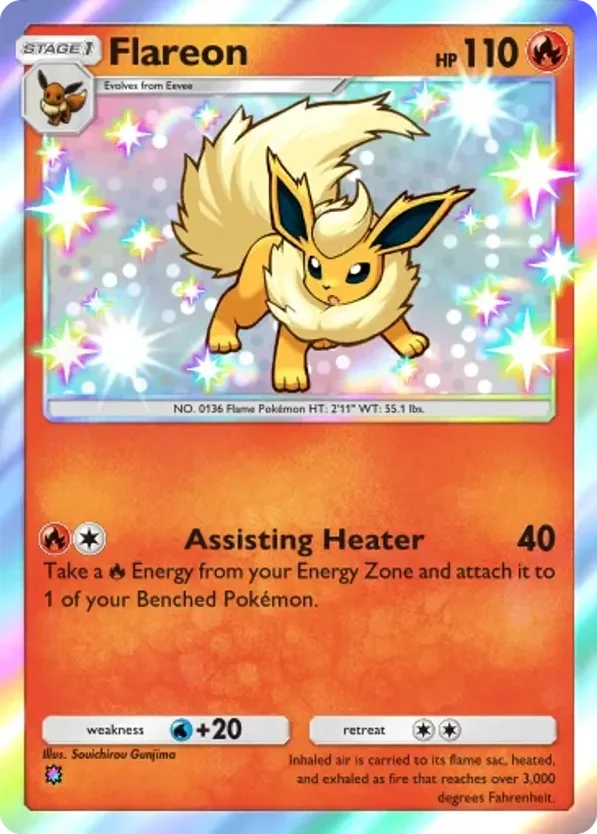 Flareon · Wisdom of Sea and Sky