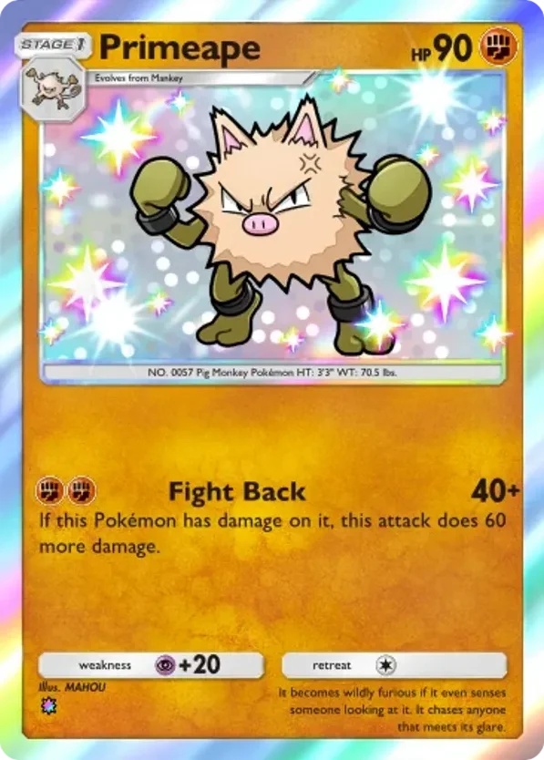 Primeape · Wisdom of Sea and Sky