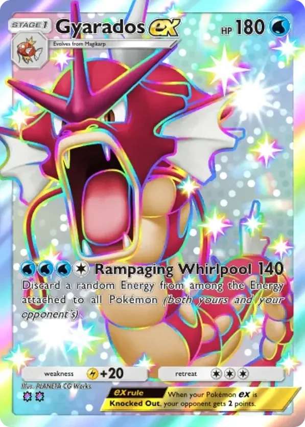 Gyarados ex · Wisdom of Sea and Sky