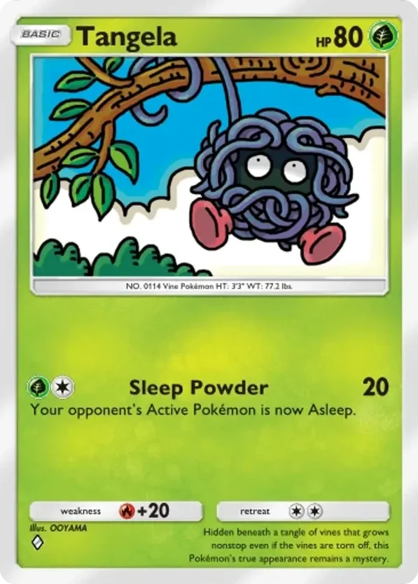 Tangela · Wisdom of Sea and Sky