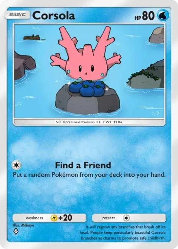 Corsola · Wisdom of Sea and Sky