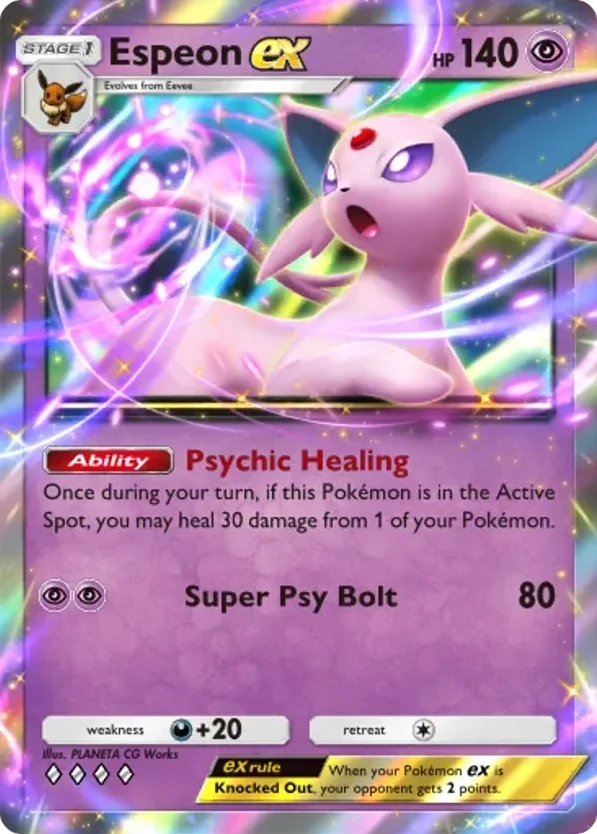 Espeon ex · Wisdom of Sea and Sky