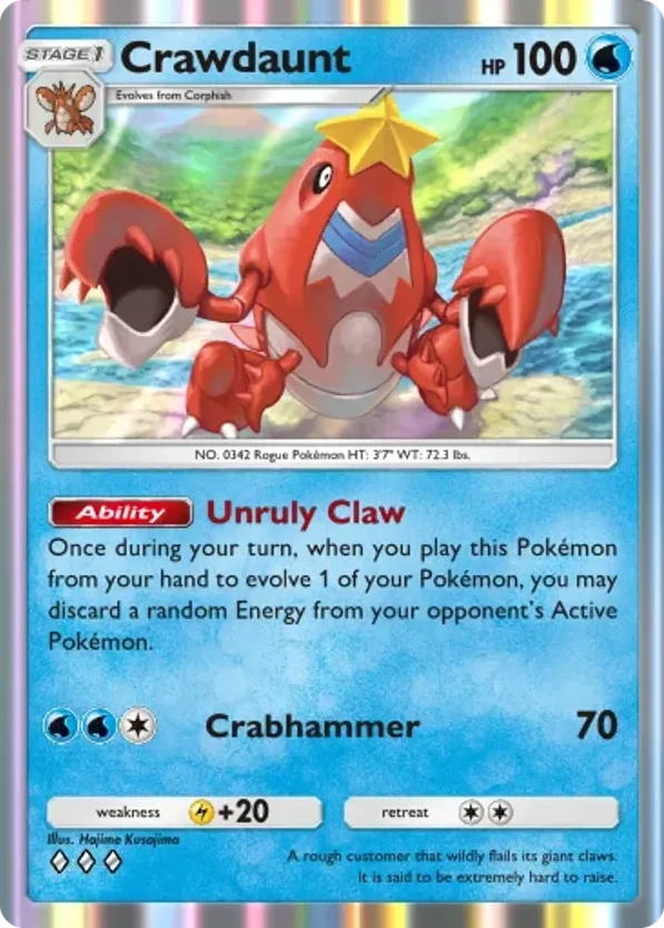Crawdaunt · Deluxe Pack ex