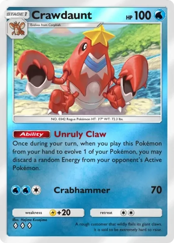 Crawdaunt · Deluxe Pack ex