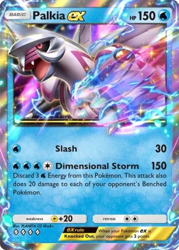 Palkia ex · Deluxe Pack ex