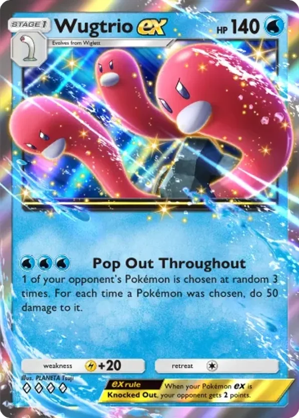 Wugtrio ex · Deluxe Pack ex