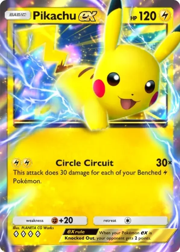Pikachu ex · Deluxe Pack ex