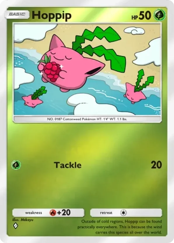 Hoppip · Deluxe Pack ex