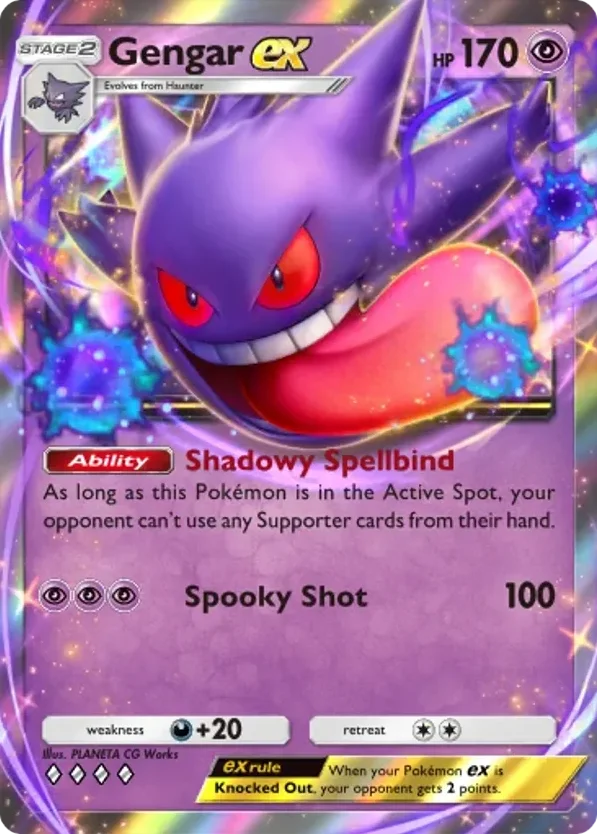 Gengar ex · Deluxe Pack ex