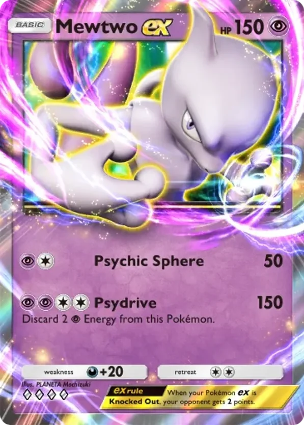 Mewtwo ex · Deluxe Pack ex