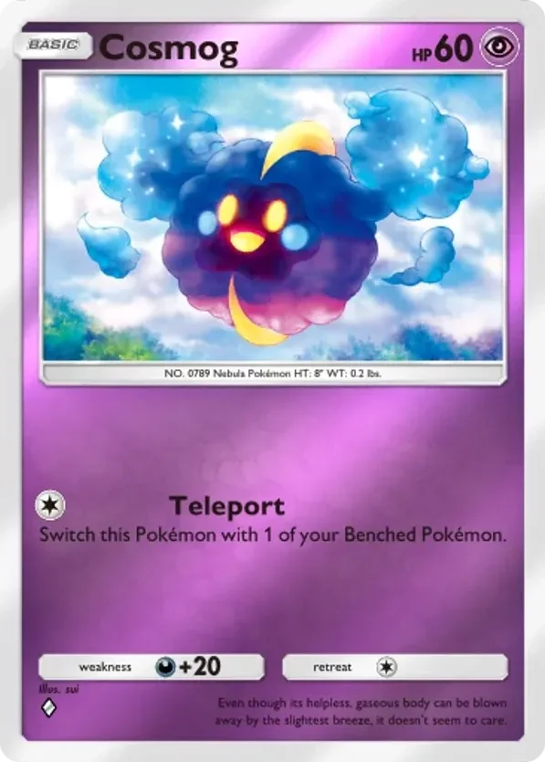 Cosmog · Deluxe Pack ex