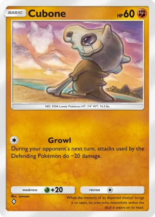 Cubone · Deluxe Pack ex