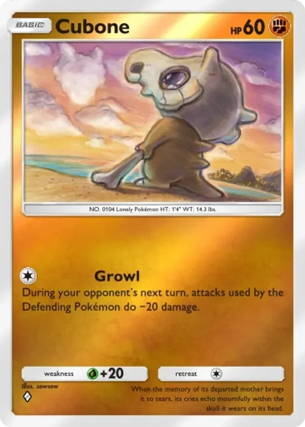 Cubone · Deluxe Pack ex