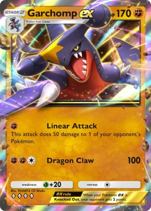Garchomp ex · Deluxe Pack ex