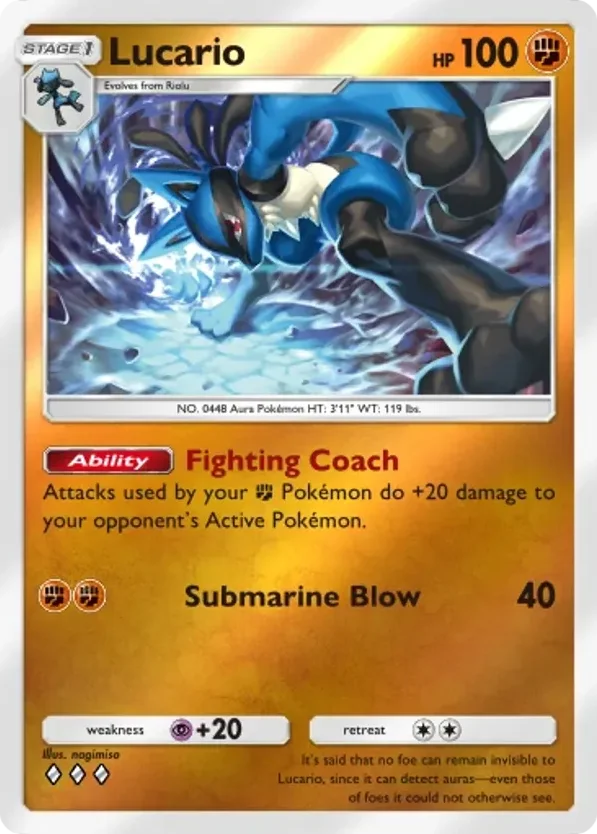 Lucario · Deluxe Pack ex