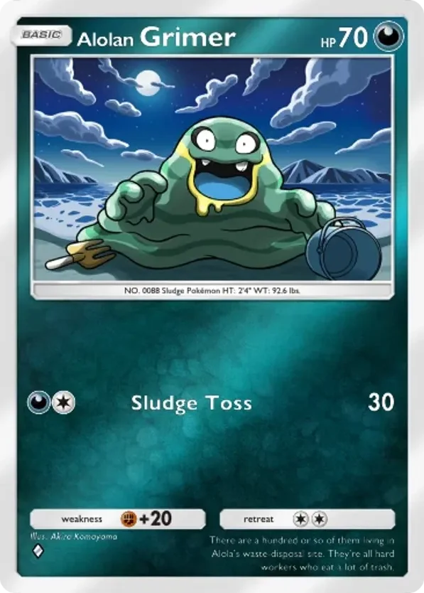 Alolan Grimer · Deluxe Pack ex
