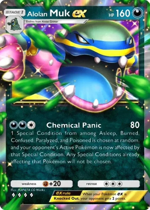 Alolan Muk ex · Deluxe Pack ex
