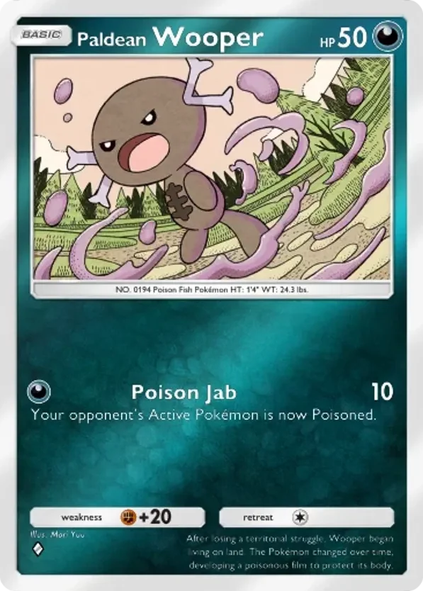 Paldean Wooper · Deluxe Pack ex