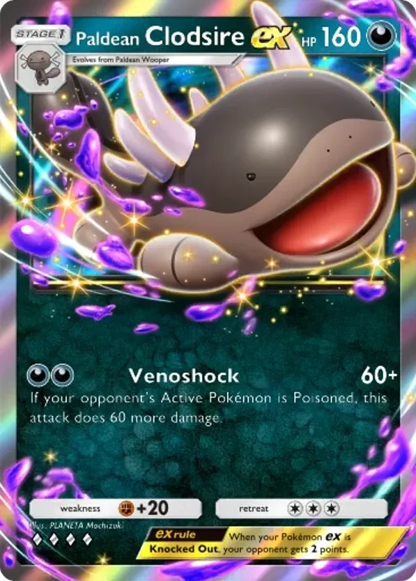 Paldean Clodsire ex · Deluxe Pack ex