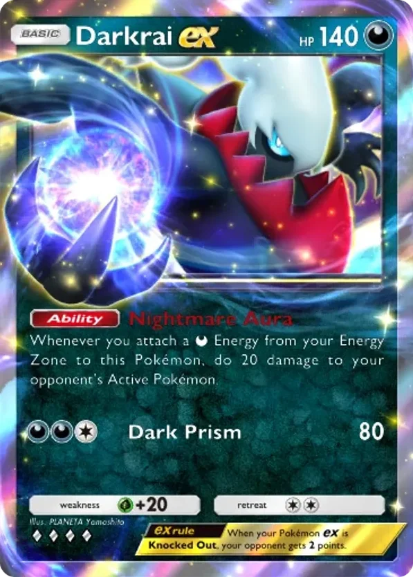 Darkrai ex · Deluxe Pack ex