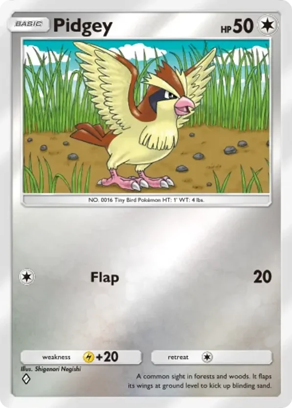 Pidgey · Deluxe Pack ex