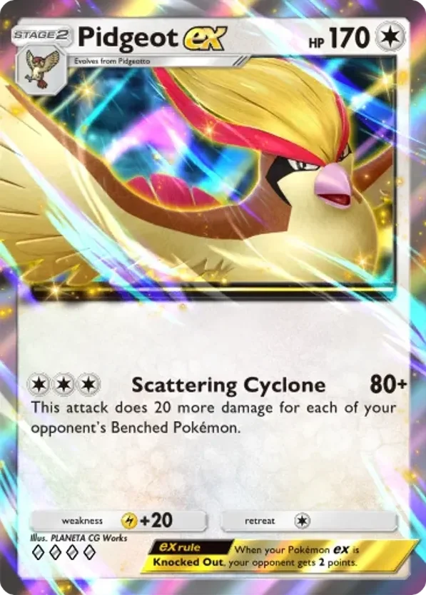 Pidgeot ex · Deluxe Pack ex