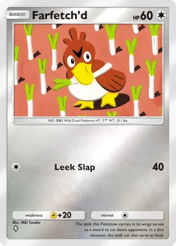 Farfetch'd · Deluxe Pack ex