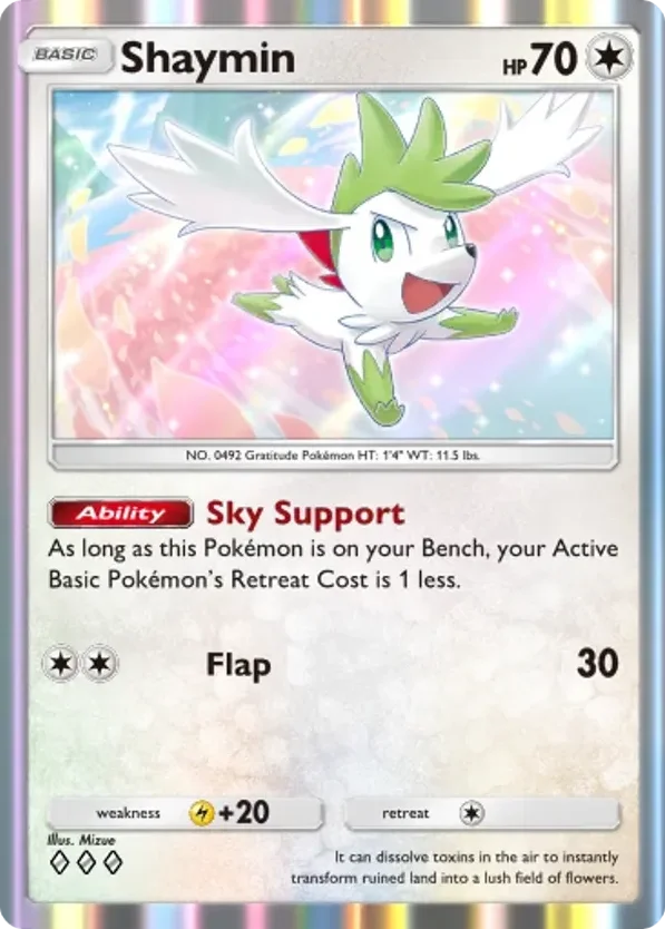 Shaymin · Deluxe Pack ex