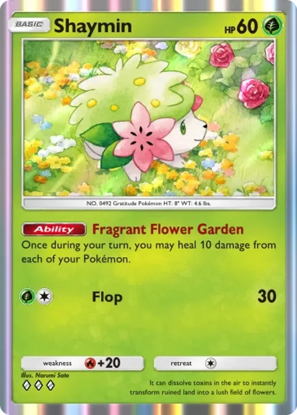 Shaymin · Deluxe Pack ex