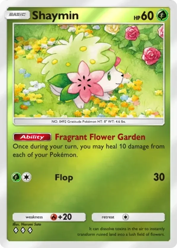 Shaymin · Deluxe Pack ex