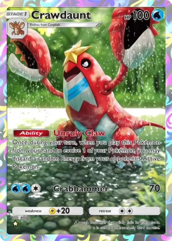 Crawdaunt · Deluxe Pack ex