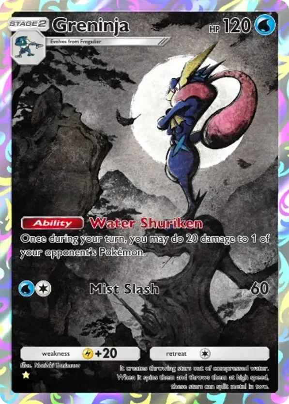 Greninja · Deluxe Pack ex