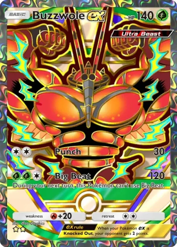 Buzzwole ex · Deluxe Pack ex
