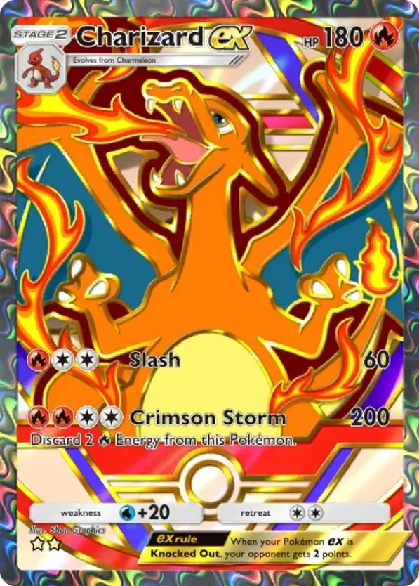 Charizard ex · Deluxe Pack ex