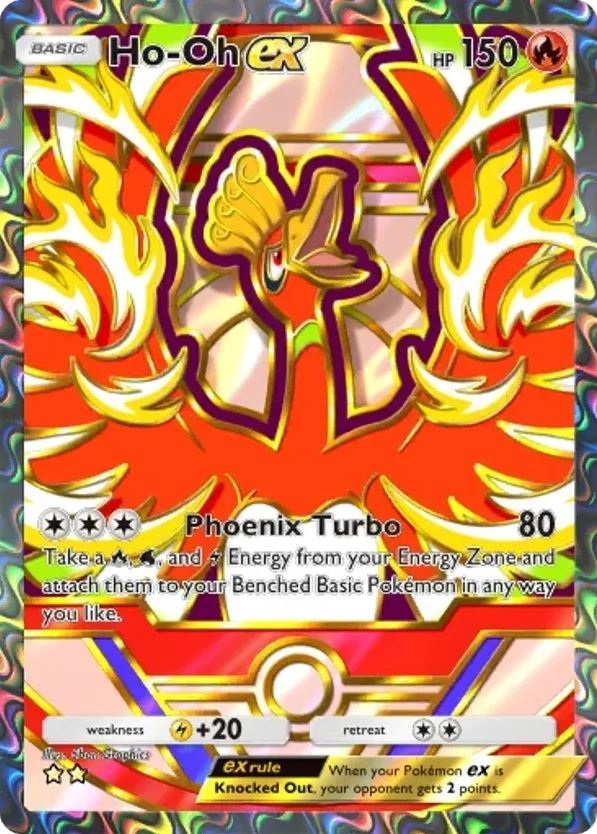 Ho-Oh ex · Deluxe Pack ex