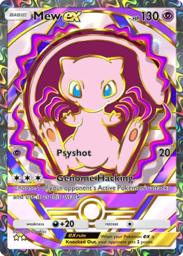 Mew ex · Deluxe Pack ex