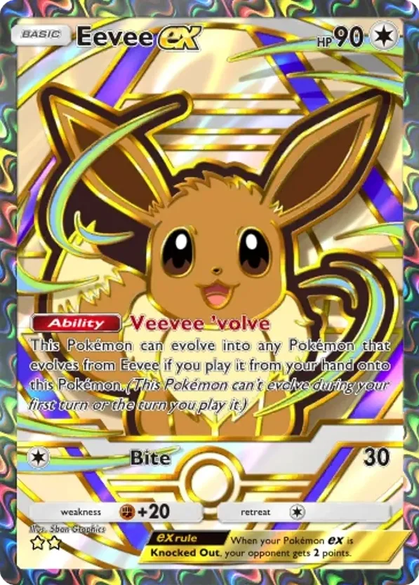 Eevee ex · Deluxe Pack ex