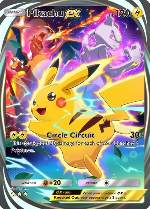 Pikachu ex · Deluxe Pack ex
