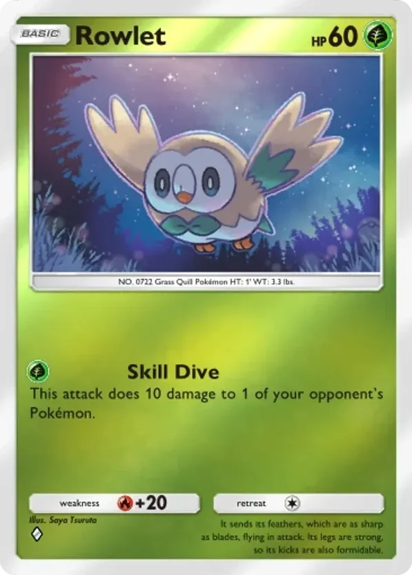 Rowlet · Deluxe Pack ex