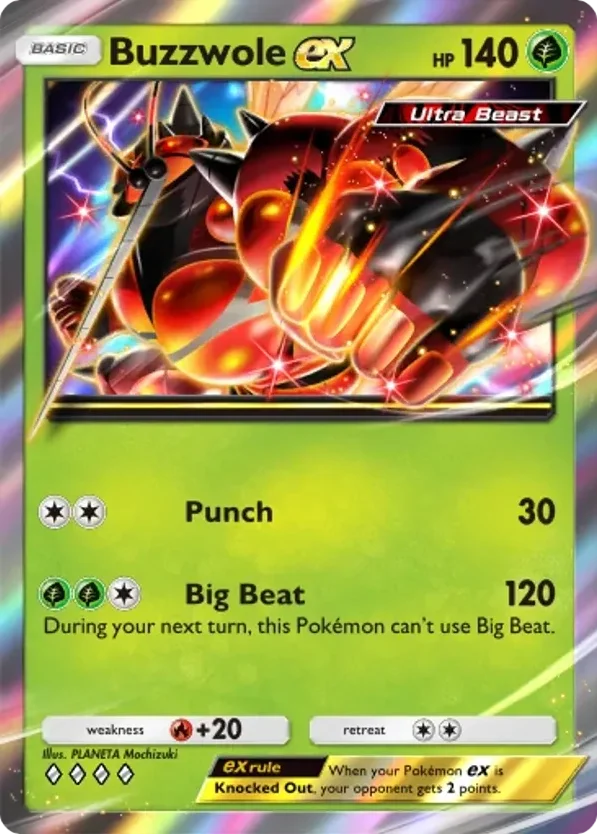Buzzwole ex · Deluxe Pack ex