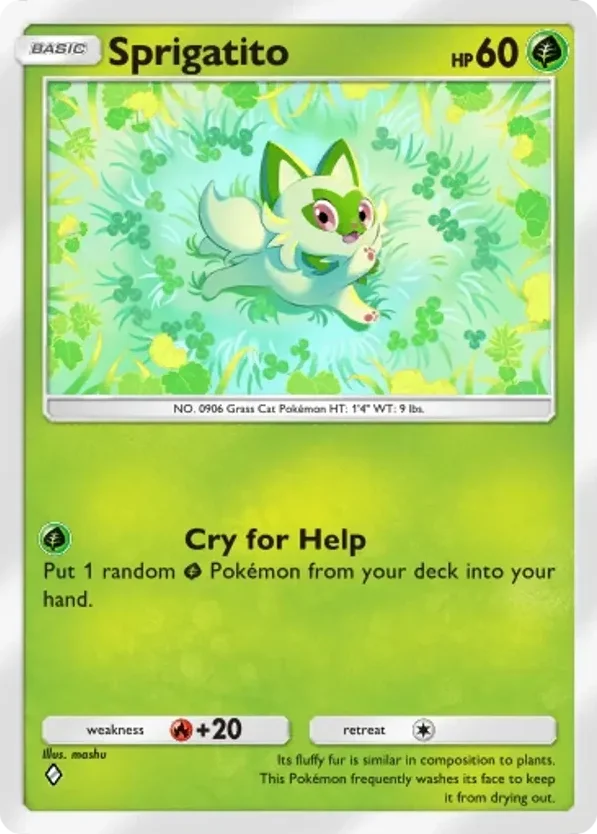 Sprigatito · Deluxe Pack ex