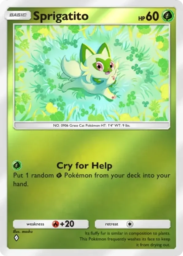 Sprigatito · Deluxe Pack ex