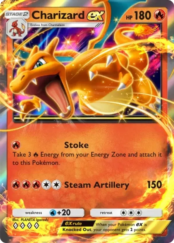 Charizard ex · Deluxe Pack ex