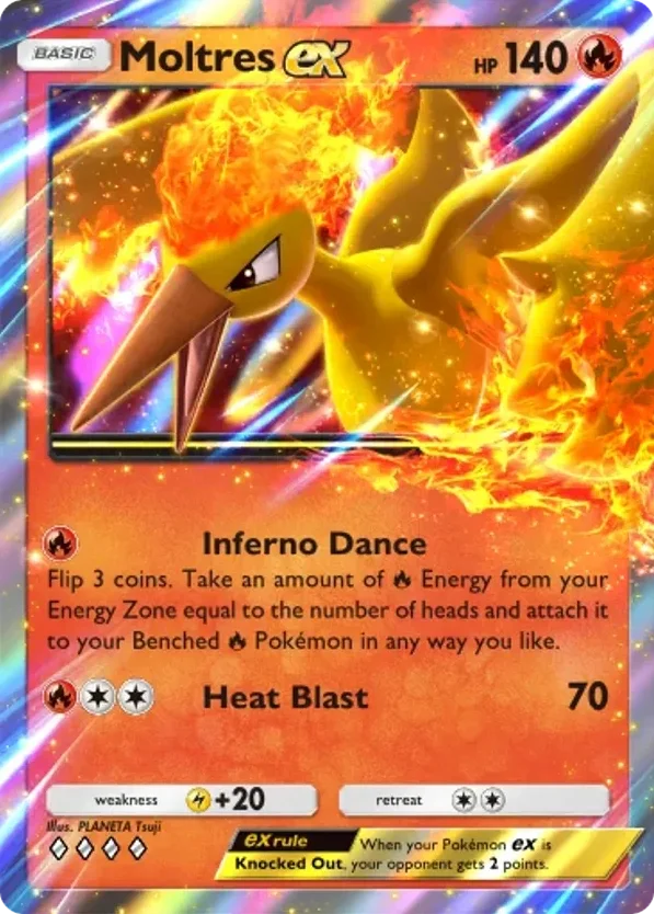 Moltres ex · Deluxe Pack ex