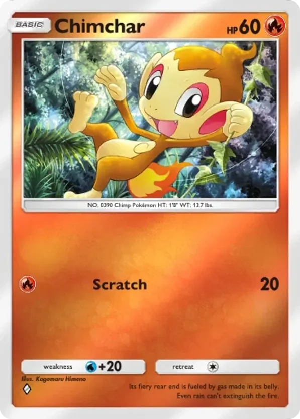 Chimchar · Deluxe Pack ex