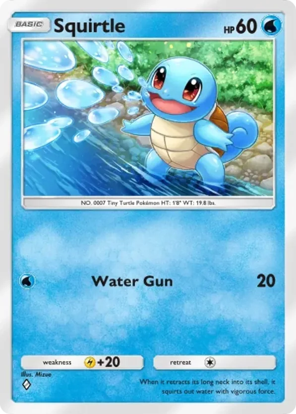Squirtle · Deluxe Pack ex