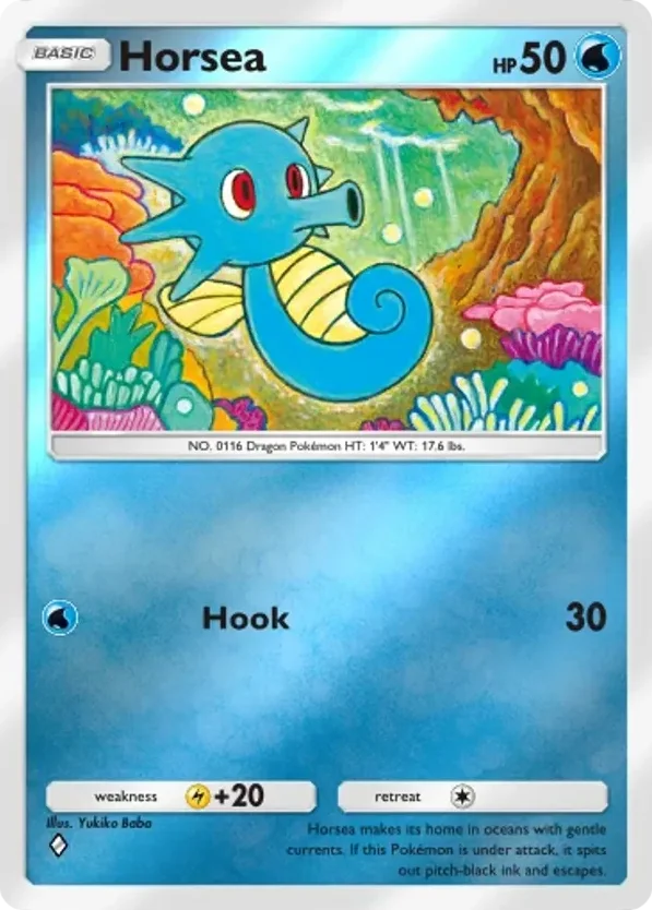 Horsea · Deluxe Pack ex