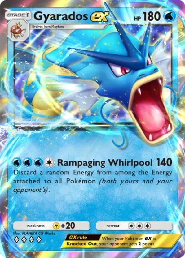 Gyarados ex · Deluxe Pack ex
