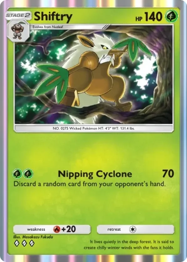 Shiftry · Mega Rising
