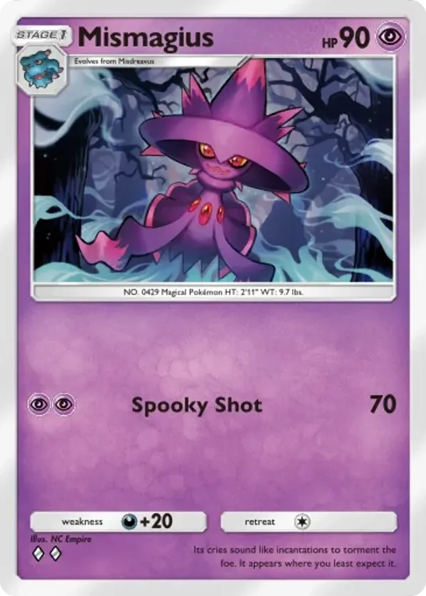 Mismagius · Mega Rising